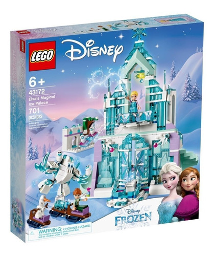 Lego 43172 Disney Elsa's Magical Ice Palace 701 Pzs Original