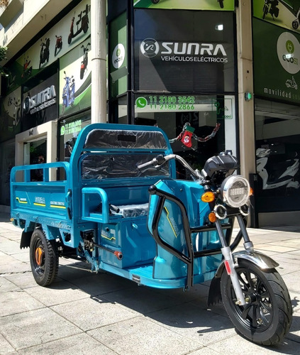 Imagen 15 de 16 de Triciclo Electrico Sunra Trabajo Super Bajo Costo Uso D