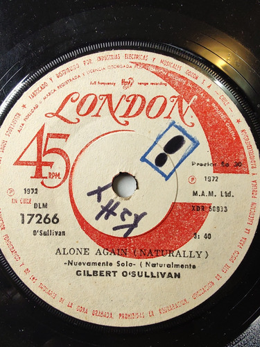 Vinilo Single De Gilbert Osullivan Save It (ac53 (Usado)