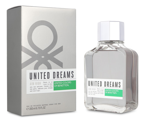 United Dreams Aim High Benetton 200 Ml Edt Spray - Hombre