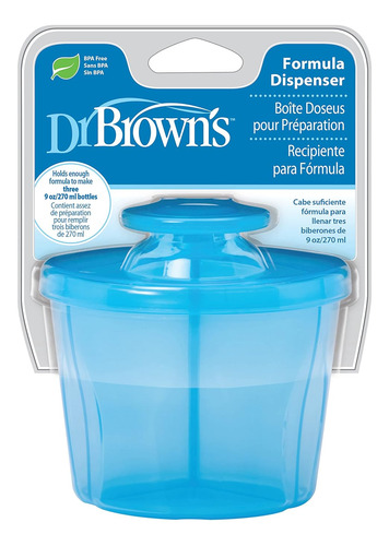 Dosificador Contenedor De Fórmula Para Bebé Dr Browns Azul
