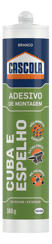 Cola Adesivo Monta & Fixa Cuba Espelho Cascola Selante 380gr