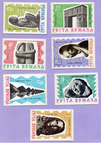 Sellos De Rumania Yvert N° 2292 Al 2298