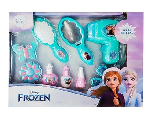 Frozen Set De Belleza Con Secador Y Accesorios En Caja