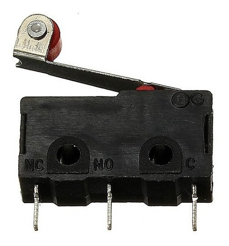 10 Piezas Switch Final De Carrera Rodillo Micro Microswitch