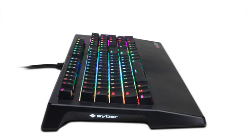 Cyberpowerpc Syber Sk100 Rgb 104 Teclado Mecanico Para Juego