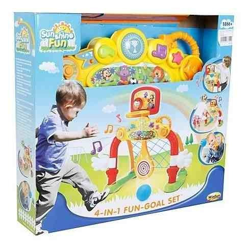 Imagen 3 de 6 de Set De Deportes 4 En 1 Arco 6001 Winfun