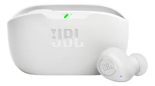 Audifonos Jbl Wave Buds Tws Auriculares Intraaurales True Wi Color Blanco