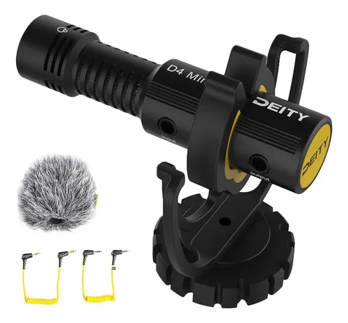 Mini Microfono Deity V-mic D4 En Camara Para Entrevista Mic