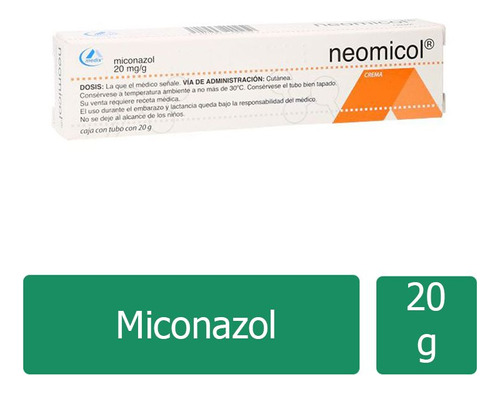 Neomicol 20 Mg Caja Con Un Tubo Con 20 G