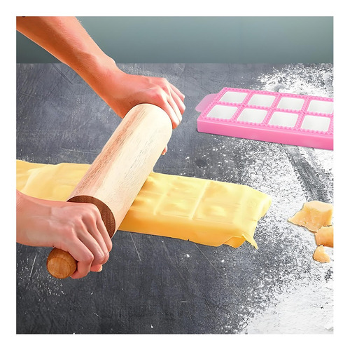 Moldes Para Pasta En U, 2 Unidades De Ravioles De Silicona P Rosa Corazón