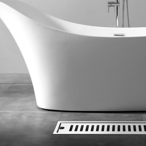 Juego De Acero Inoxidable Para Baño, Desagüe De Piso Largo,