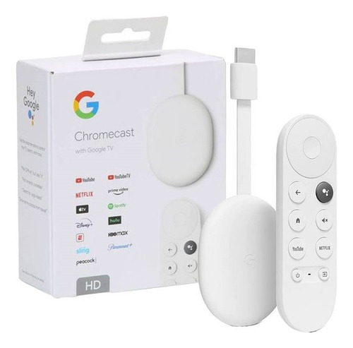 Google Chromecast 4 Tv Cuarta Generación Hdr 