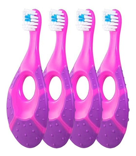 Farber Niño Del Bebé Del Cepillo De Dientes, 0-2 Años - Púrp