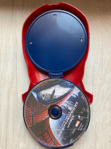 Bluray Espetacular Homem-aranha 3d Com Estojo Máscara Novo