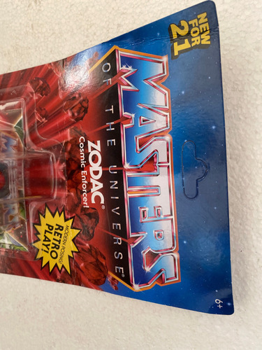 Zodac Cosmic Enforcer Motu Origins Retro Zodak Unpunch Card (Usado)