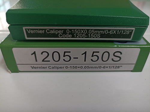 Calibrador Vernier 0-6 1/128 Fraccional Insize