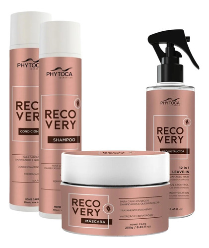 Shampoo Recovery Phytoca Reparação Regeneração Capilar 300ml