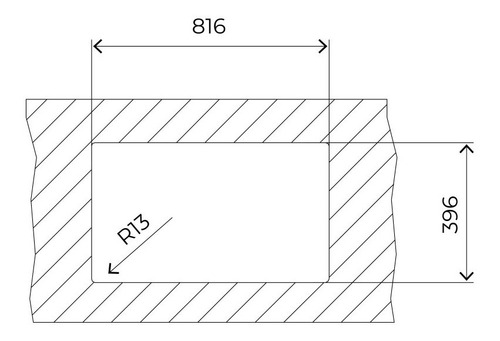 Tarja Submontar Doble Be Linea R15 2c 860 86 Cm Acero Inox