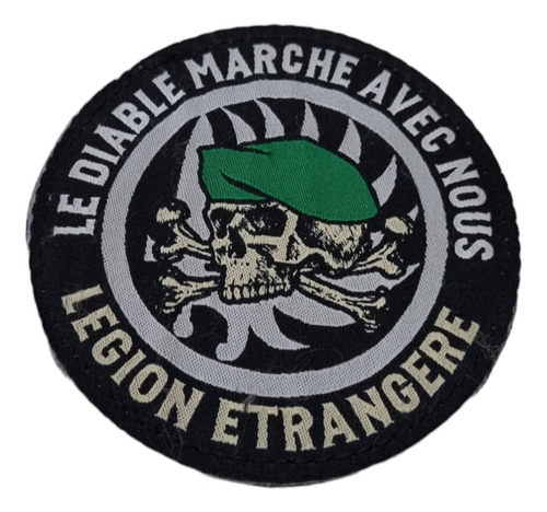 Parche Bordado Abrojo Legion Extrengere Redondo Sog Team