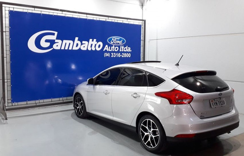 Ford Focus Titanium Plus 2018 Prata Flex