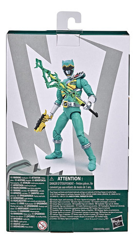 Hasbro Power Rangers Lightning Collection Dino Charge Green Ranger