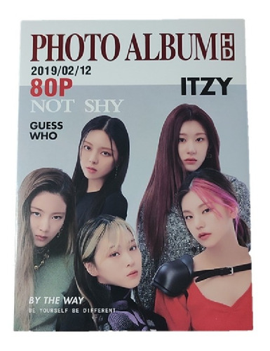 Photobook Itzy Kpop Girlgroup Revista (80 Páginas)