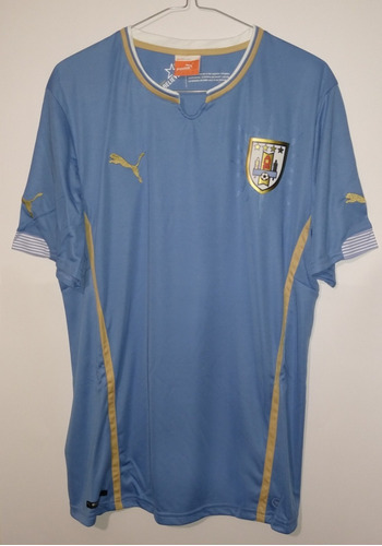 Jersey Uruguay Mundial Brasil 2014 Puma Talla G-l