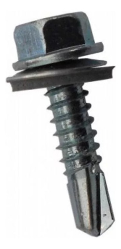Paq. 500 Pijas Autorroscables 1x1/4 Pulgada Cabeza Hexagonal