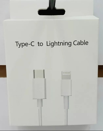 iPhone Cable Datos Y Carga Conexiones Lightning Y Tipo C