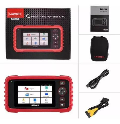 Scanner Automotivo Launch Creader Crp 129x Obd2 Portugues