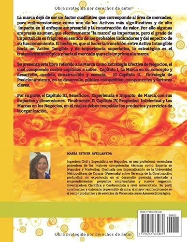 La Marcao Estrategia Efectiva De Negocios -..., De Avellaneda, Ing. María Est. Editorial Independently Published En Español