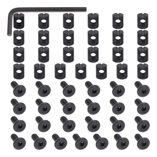 comprar Mardatt Pieza Perno Hexagonal Chapado Zinc Negro Tuerca Para