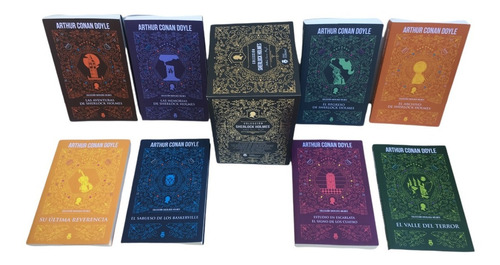 Coleccion Completa Sherlock Holmes - 8 Libros - Conan Doyle