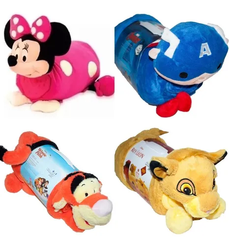 Cobija Almohada Peluche Y Mochila 4 En 1 Comfy Pal Disney