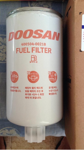Filtro Combustible Doosan 65125035016