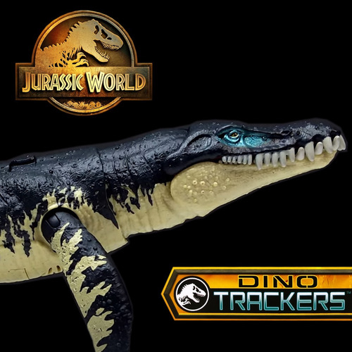 Imagem 8 de 10 de Dinossauro Kronosaurus Jurassic World Dino Trackers - Mattel