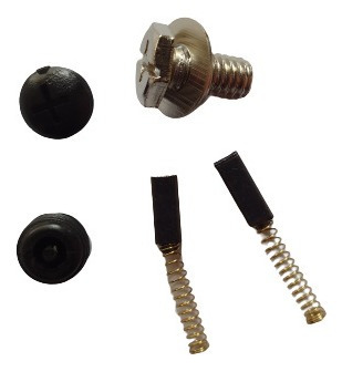 Kit Carbones, Tapones, Y Tornillo Para Maquina De Coser