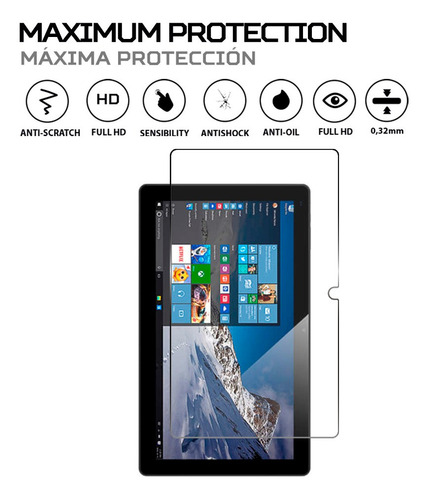 Protector Mica Pantalla Para Cube Iwork 1x