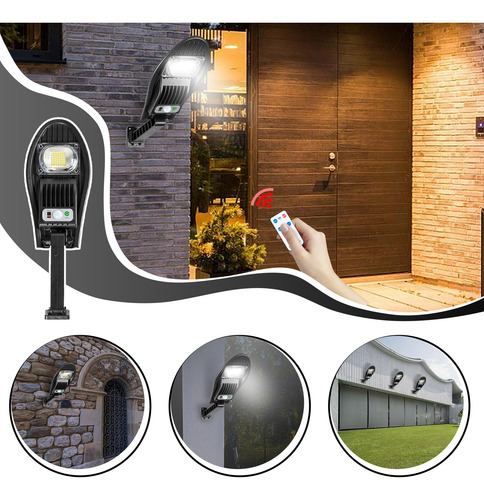 Luces Exteriores M Solar Con Sensor De Movimiento, Luz Con E