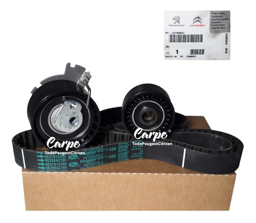 Imagen 1 de 5 de Kit De Distribucion Peugeot 2008 1.6 16v Nafta 100% Original