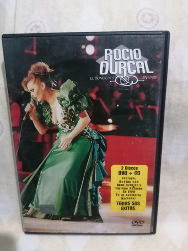 Dvd: Rocio Durcal - En Concierto En Vivo - Cd+dvd