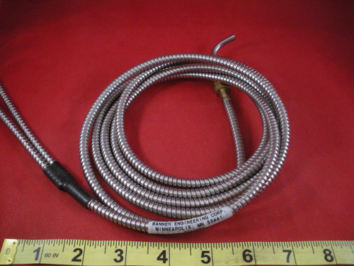 Banner Bta2.58s Fiber Optic Glass Sensor 72651 Stainless Sse