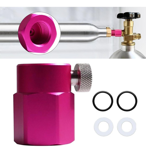 Adaptador De Cilindro De Co2 Para Rellenar El Adaptador De