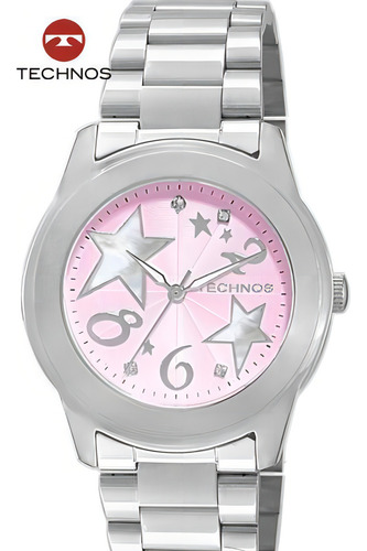 Relógio Feminino Código2036cc/1t Prateado Aço Inox 38mm