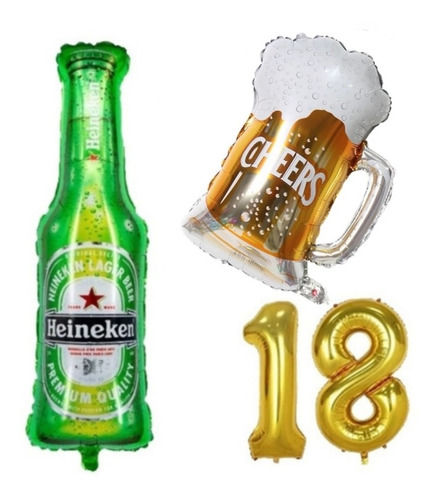 Globos 18 , Cerveza Heineken 