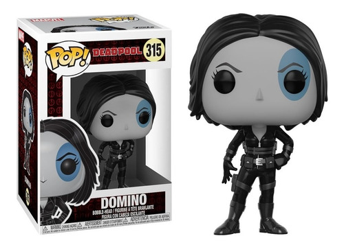  Funko Pop Domino 315 Deadpool Figura Original Marvel Fox