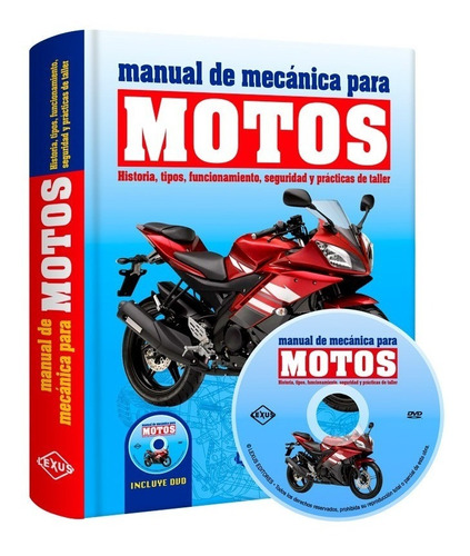 Libro Manual De Reparación Mecánica Para Motos + Dvd