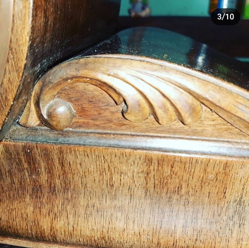 Reloj Antiguo Juba Alemán Péndulo Llave Carrillon Impecable (Usado)