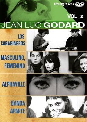 [pack Dvd] Jean Luc Godard Vol.2 (4 Discos)